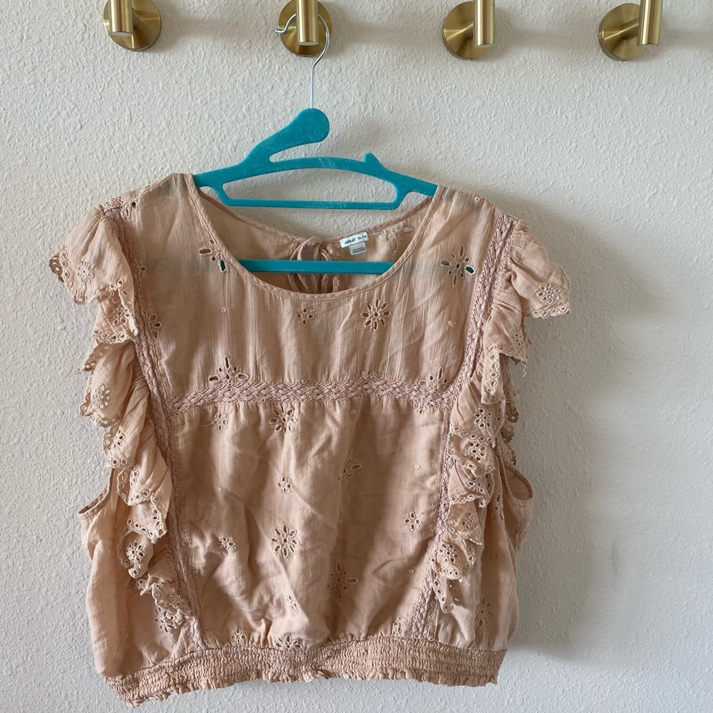 Flutter Sleeve Blouse